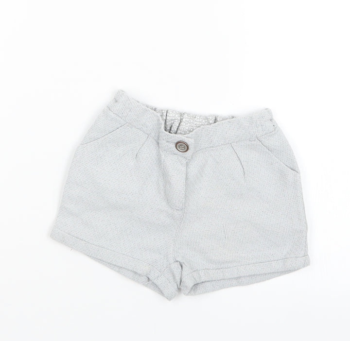 NEXT Girls Grey Cropped Trousers Size 2-3 Years