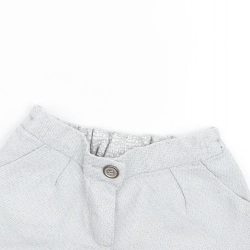 NEXT Girls Grey   Cropped Trousers Size 2-3 Years