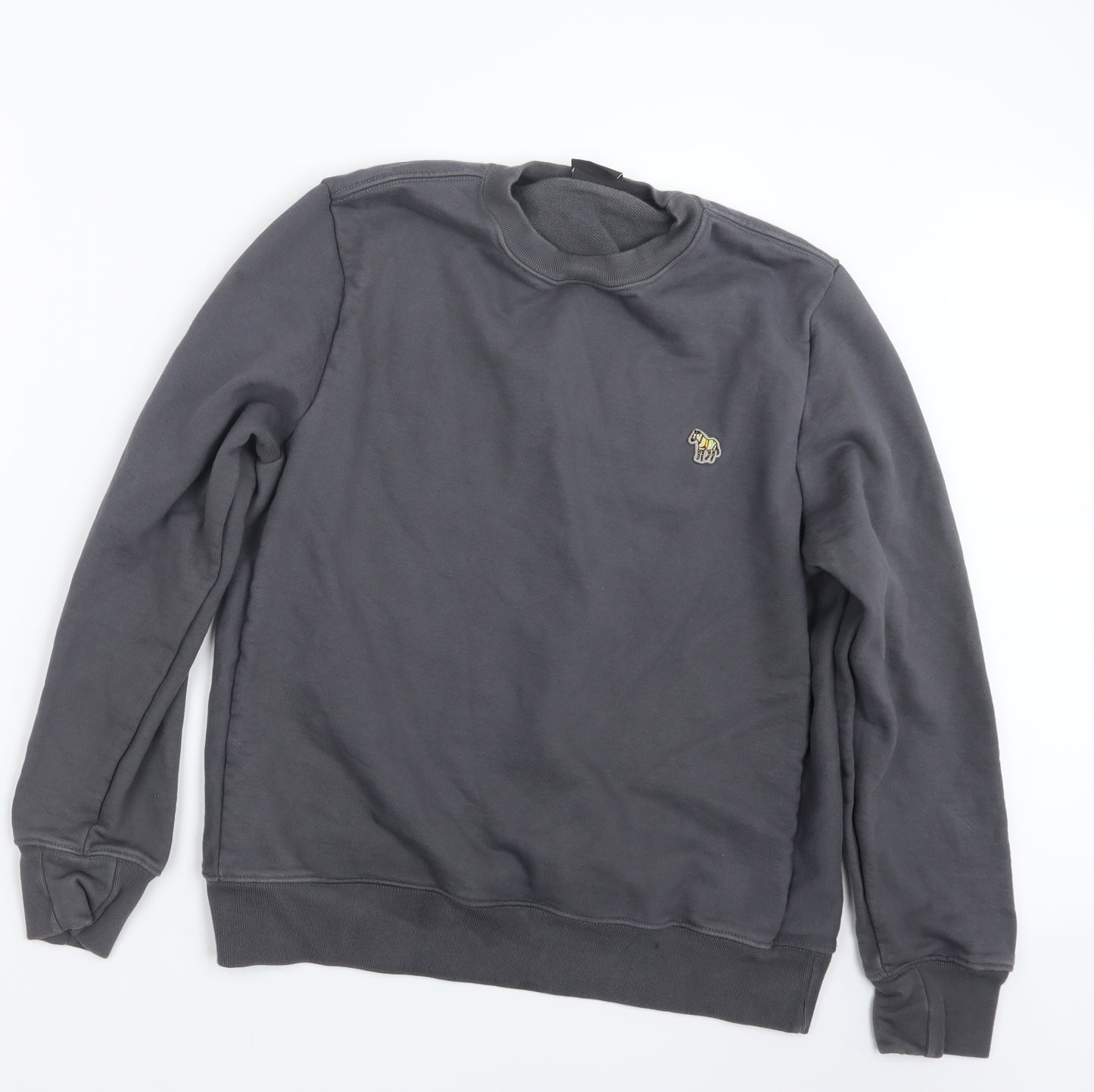 Paul Smith Mens Grey  Knit Pullover Jumper Size XL
