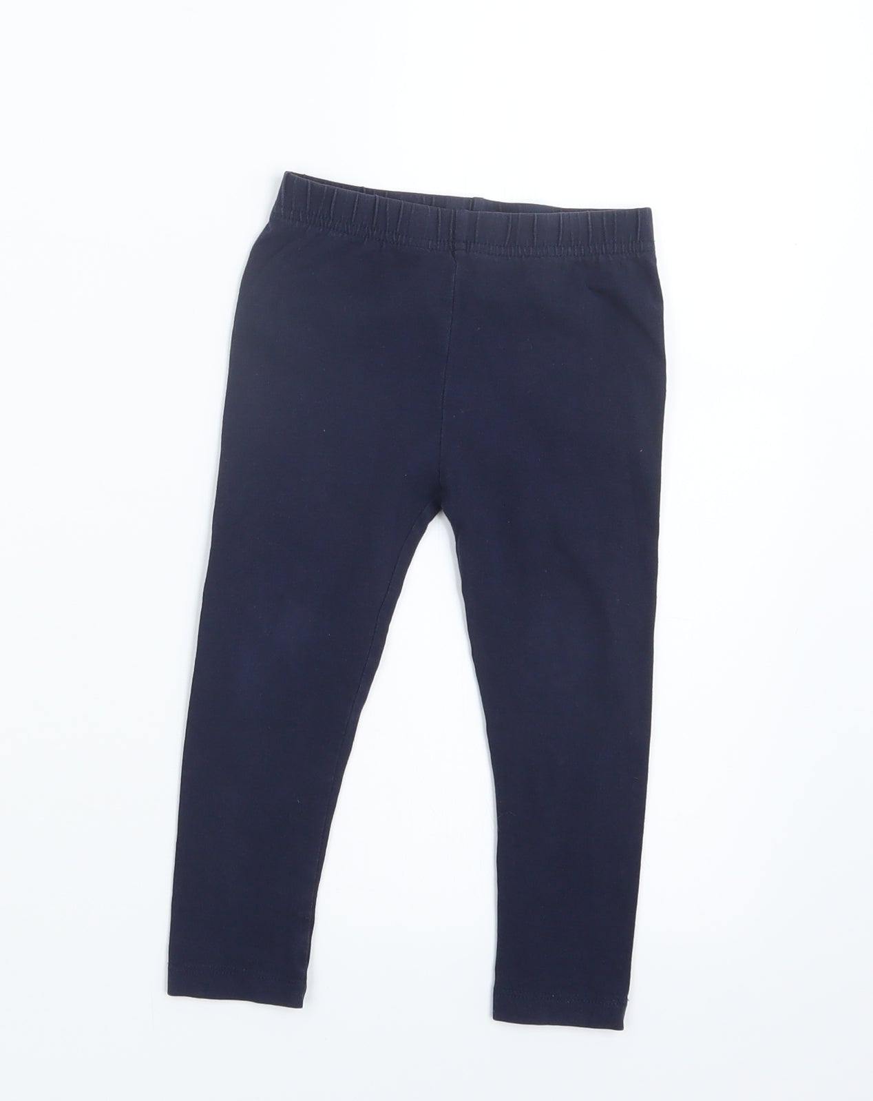 TU Girls Blue   Carrot Trousers Size 2-3 Years