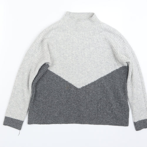 Marks and Spencer Womens Grey  Knit Pullover Jumper Size M