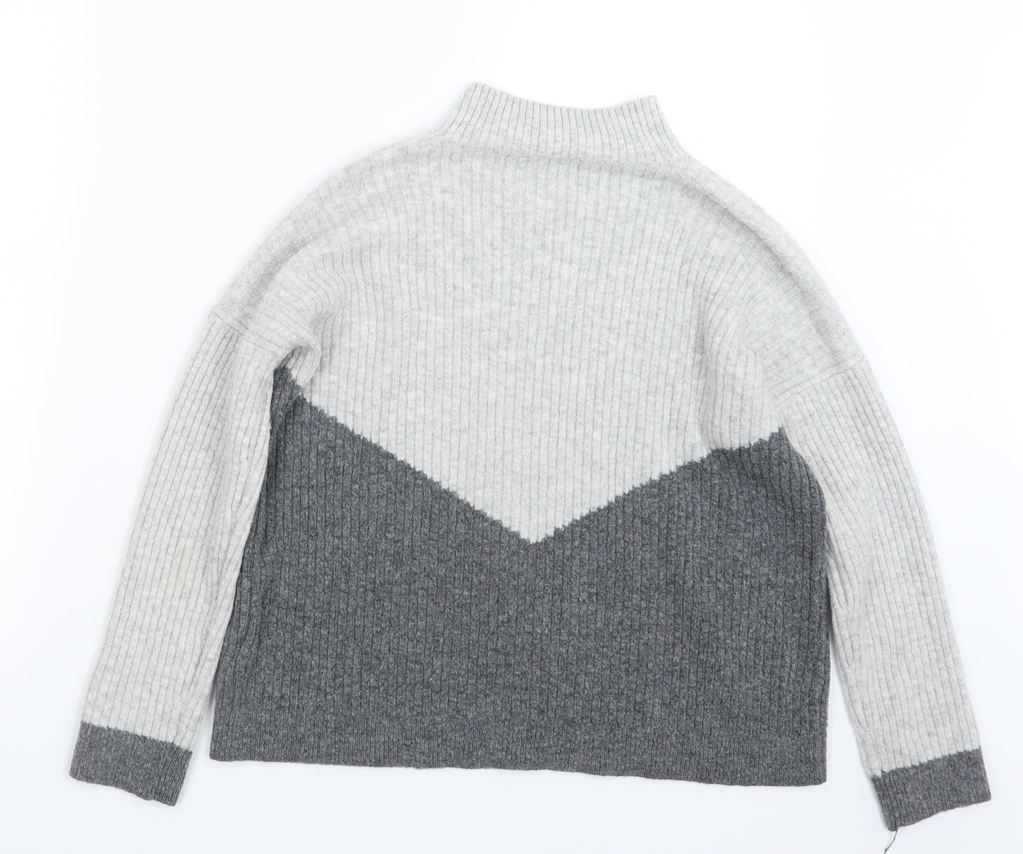 Marks and Spencer Womens Grey  Knit Pullover Jumper Size M