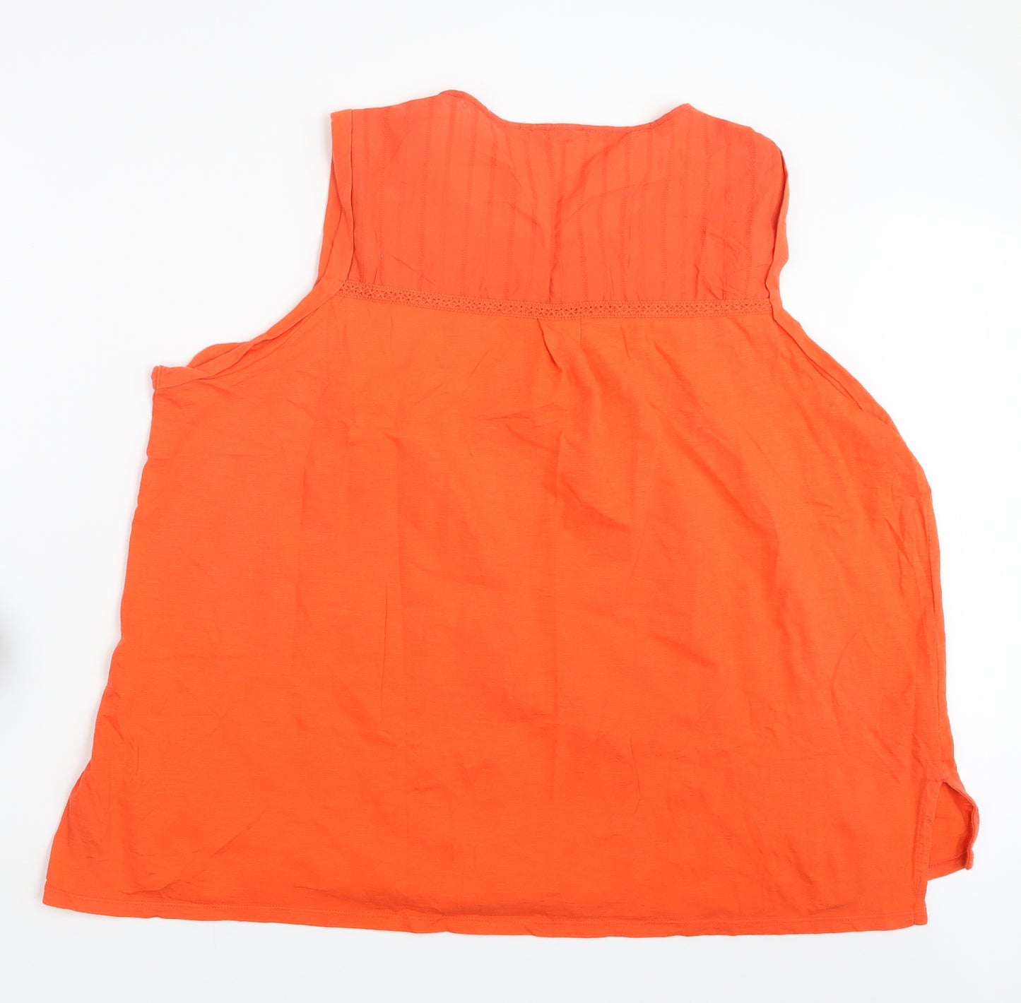 George Womens Orange   Basic Tank Size 24