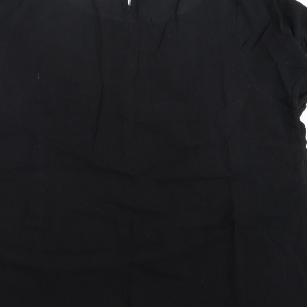 Preworn Womens Black   Basic T-Shirt Size 30