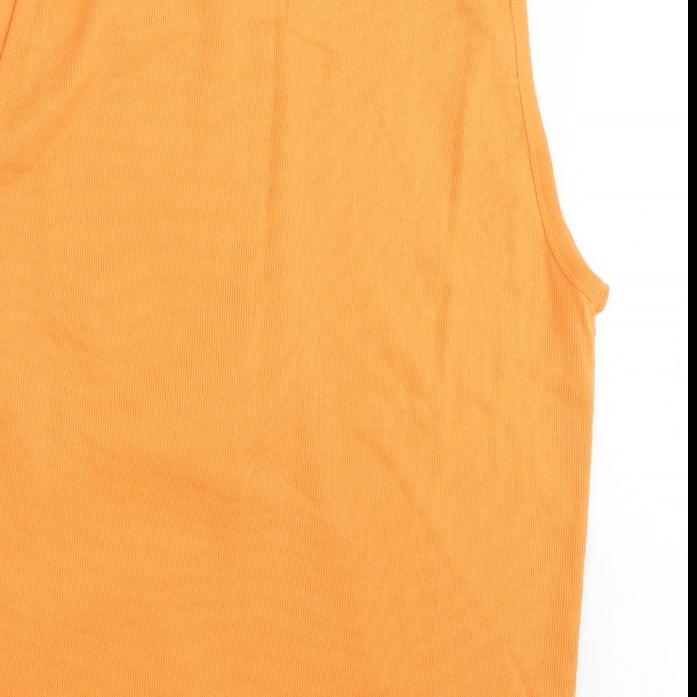Peacocks Mens Orange    T-Shirt Size 3XL