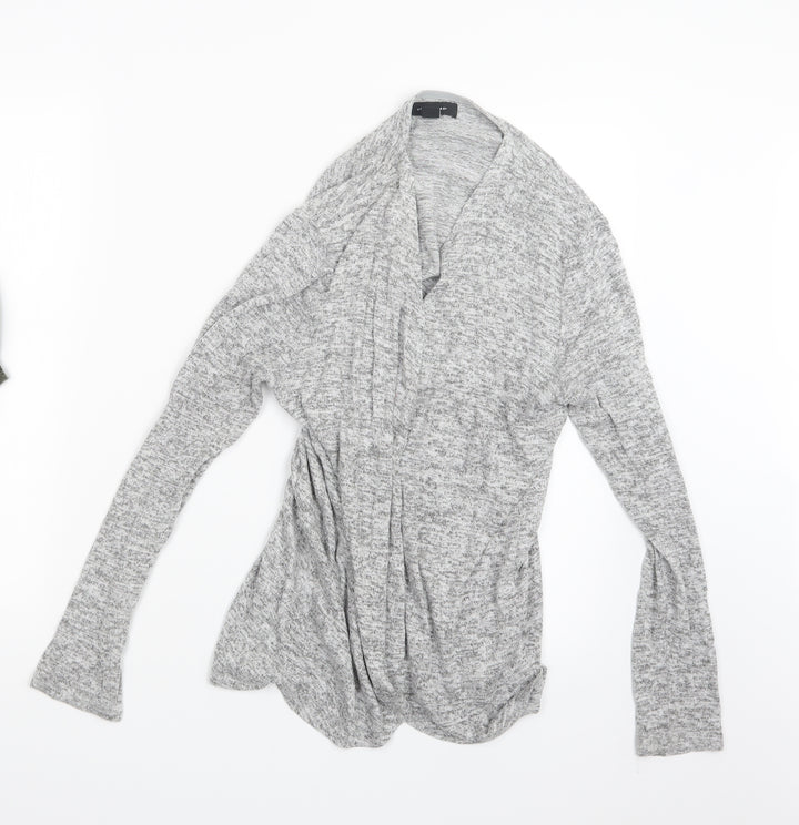 Atmosphere Womens Grey  Knit Cardigan Jumper Size 10