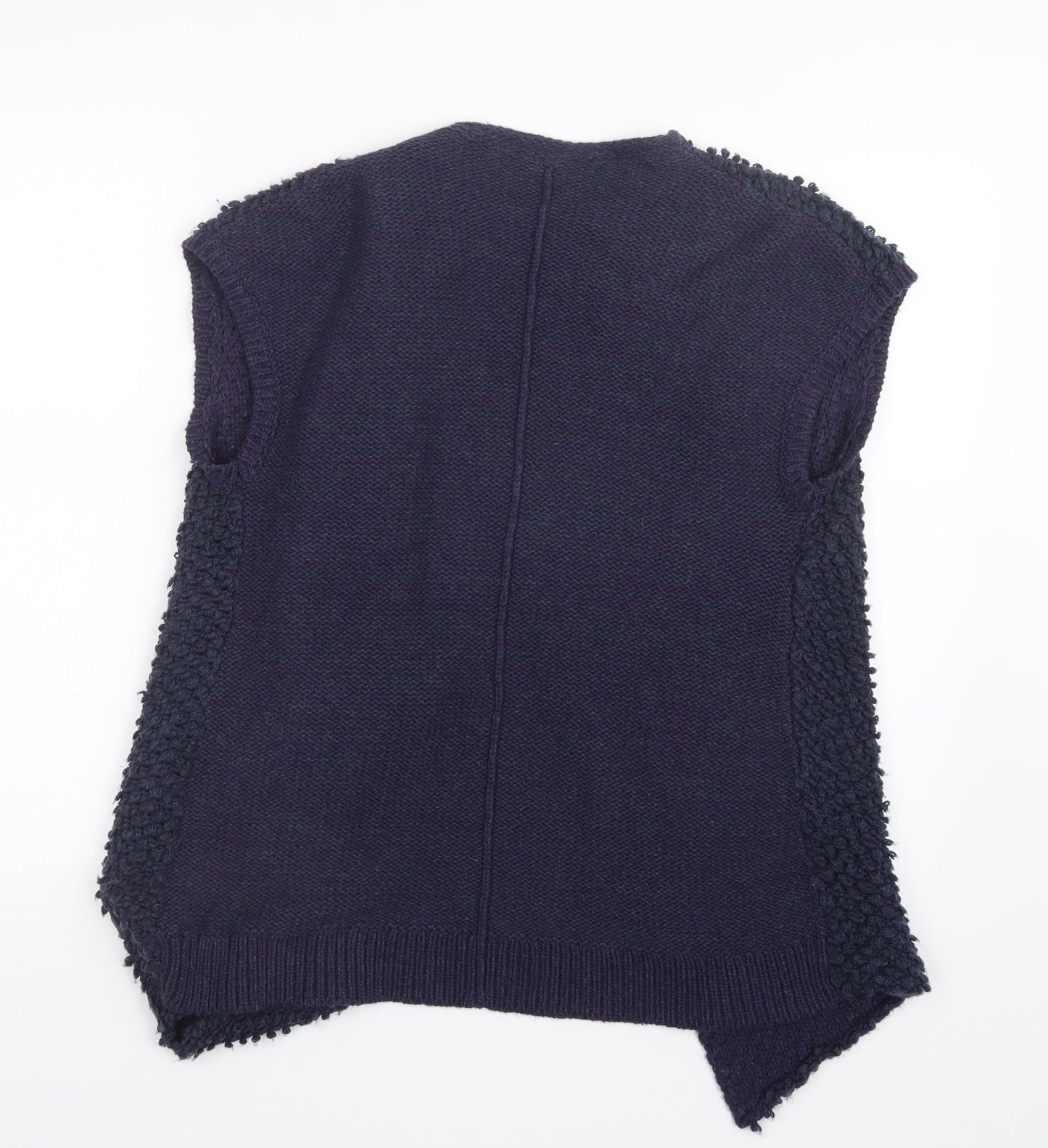 White Stuff Womens Blue  Knit Cardigan Jumper Size 12