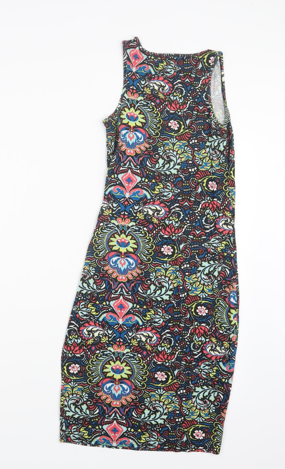 Atmosphere Womens Black Geometric  Pencil Dress  Size 8