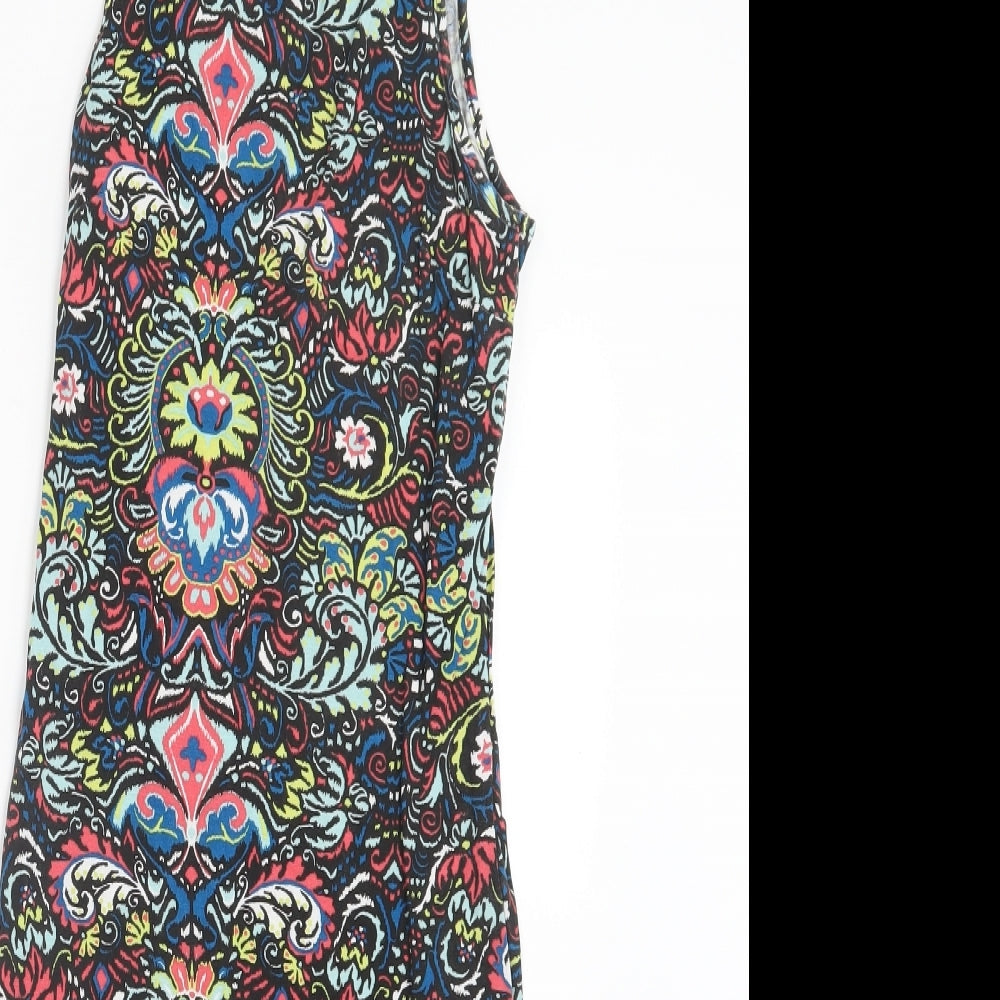 Atmosphere Womens Black Geometric  Pencil Dress  Size 8