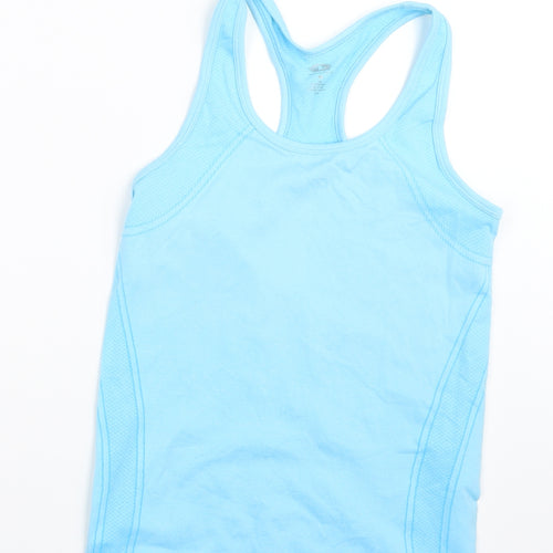 Athletic Works Womens Blue   Basic Tank Size S