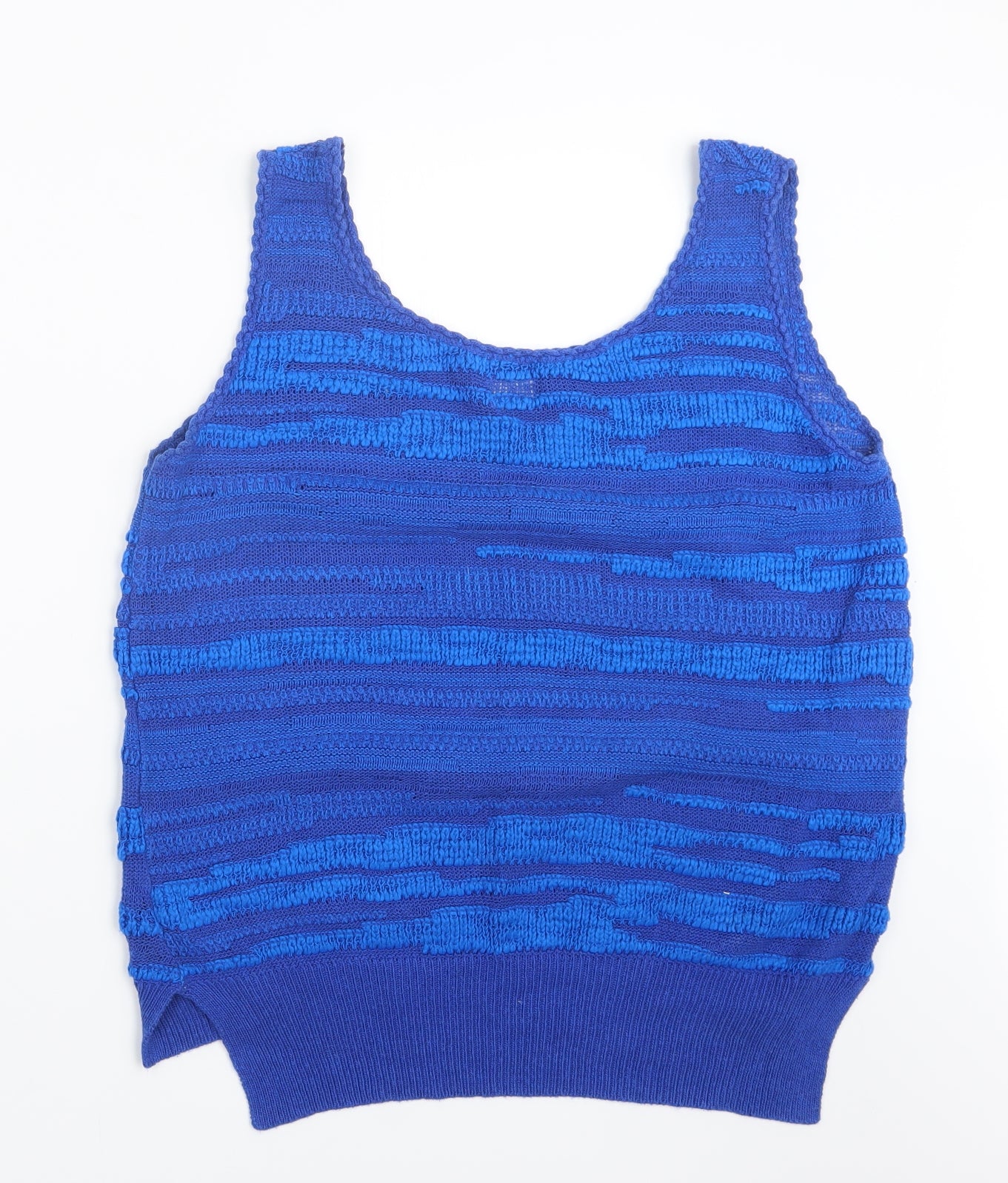 George Womens Blue  Knit Pullover Jumper Size 12