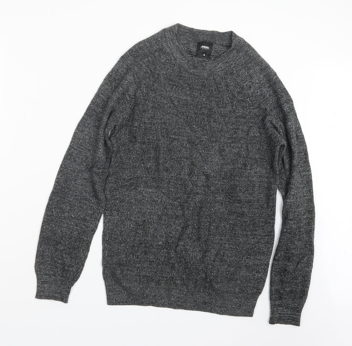 Burton Mens Grey Knit Pullover Jumper Size XS