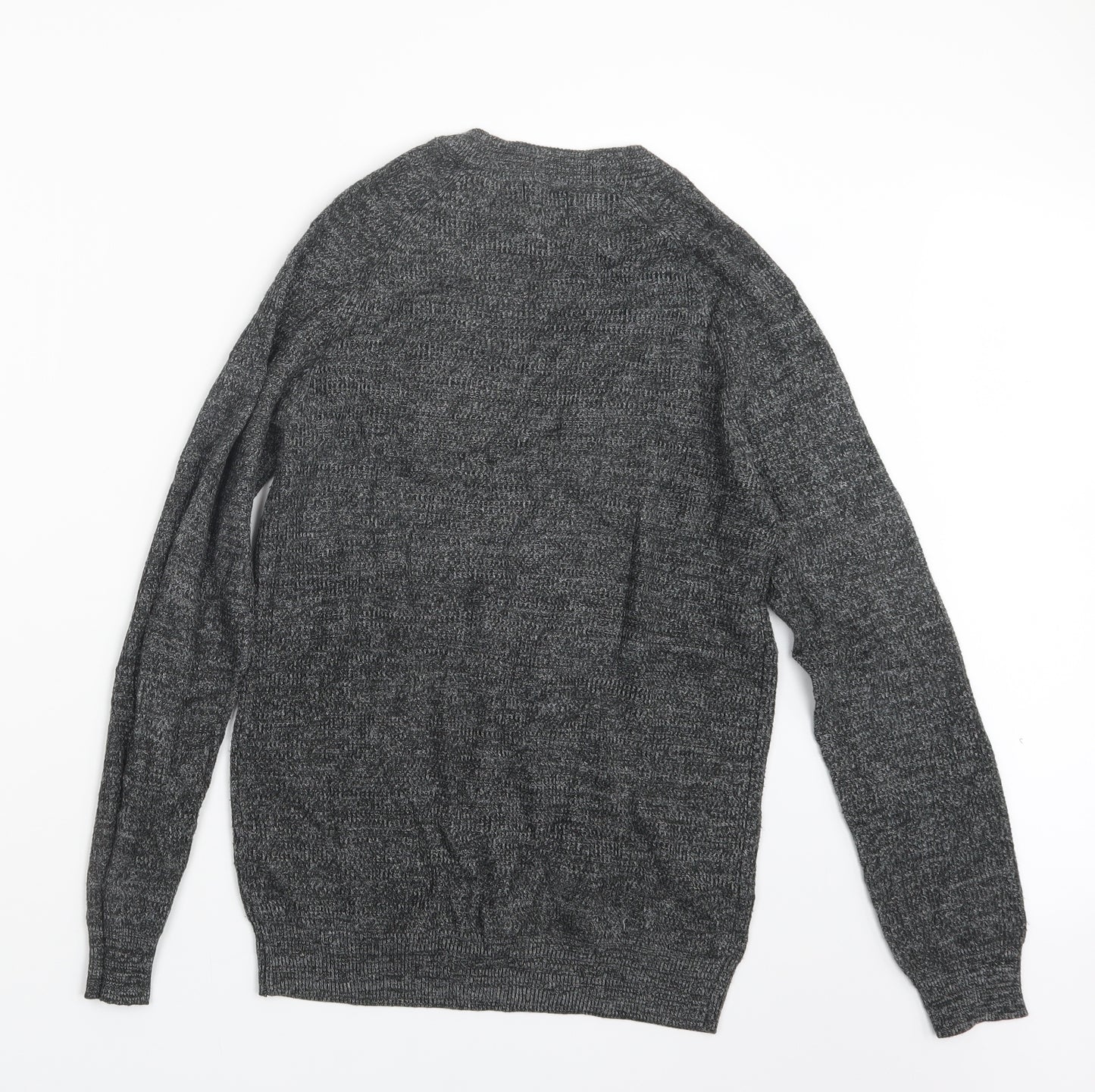 Burton Mens Grey  Knit Pullover Jumper Size XS