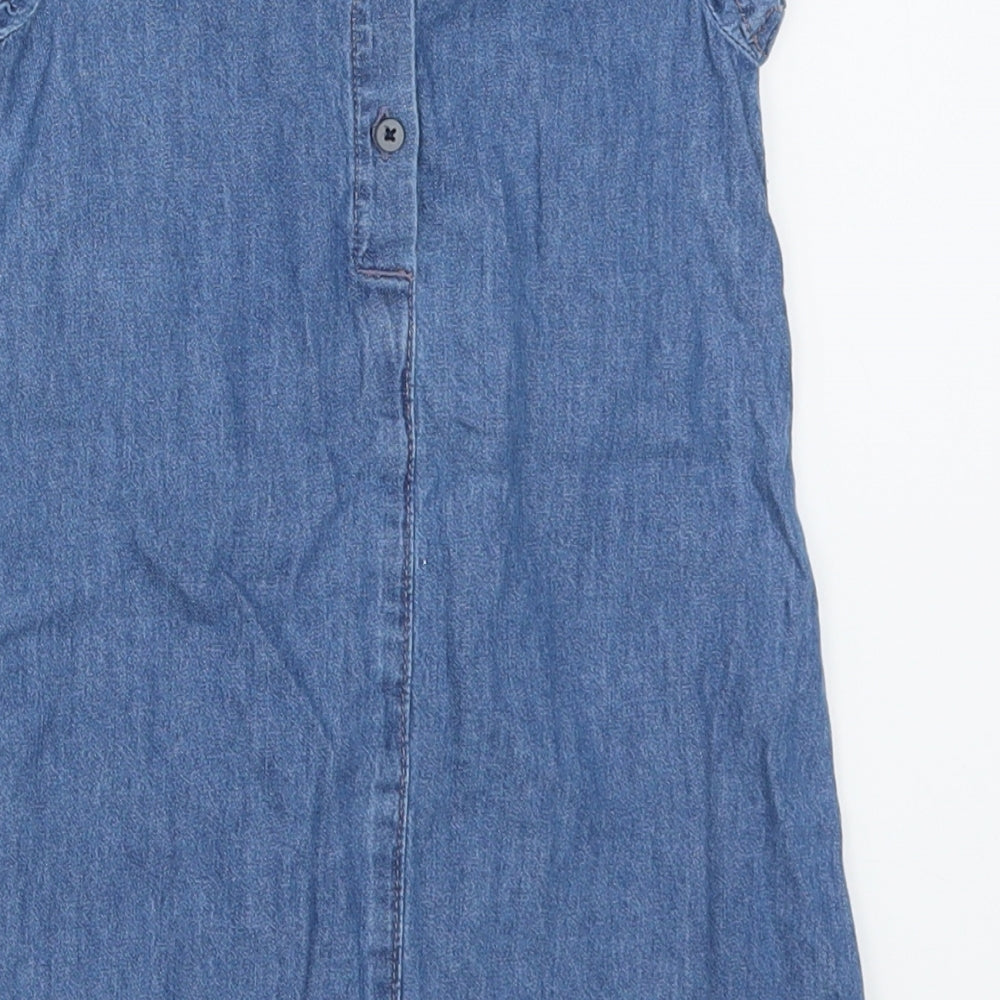 Matalan Girls Blue  Denim A-Line  Size 2-3 Years