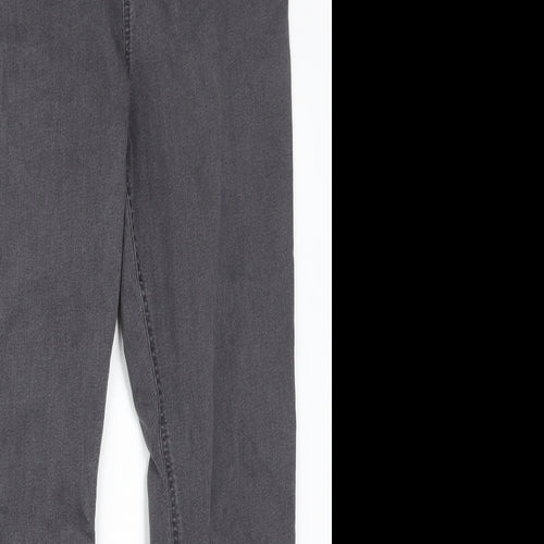 Marks and Spencer Womens Grey  Denim Jegging Jeans Size 14 L28 in
