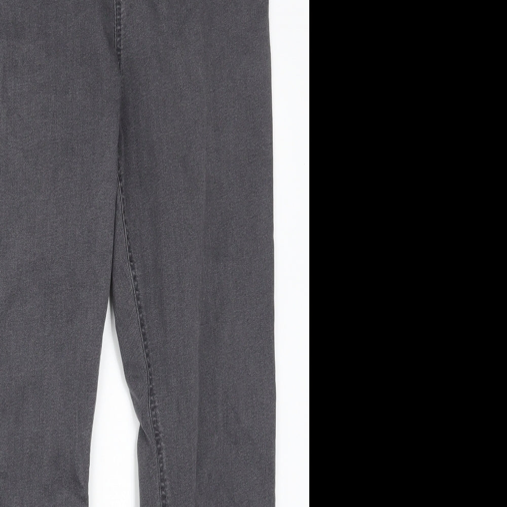 Marks and Spencer Womens Grey  Denim Jegging Jeans Size 14 L28 in