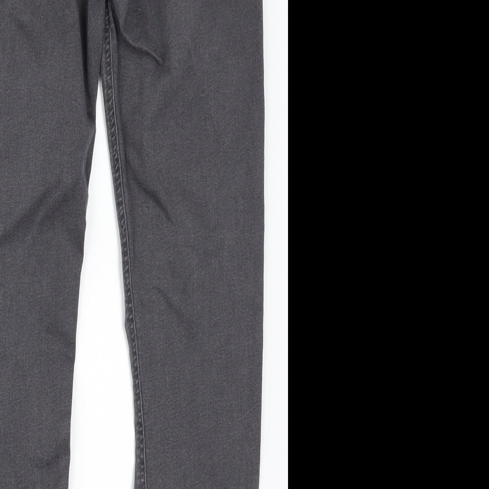 Marks and Spencer Womens Grey  Denim Jegging Jeans Size 14 L28 in