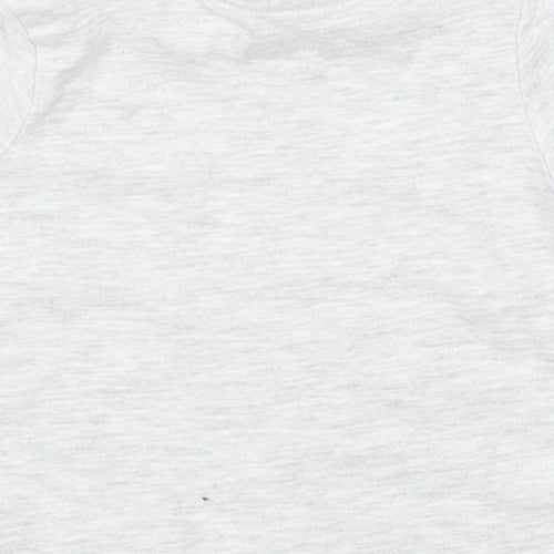 F&F Girls Grey   Basic T-Shirt Size 0-3 Months  - Together Forever
