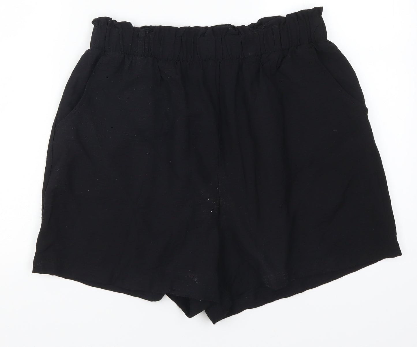 New Look Womens Black   Paperbag Shorts Size 14