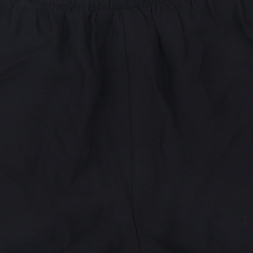 New Look Womens Black   Paperbag Shorts Size 14