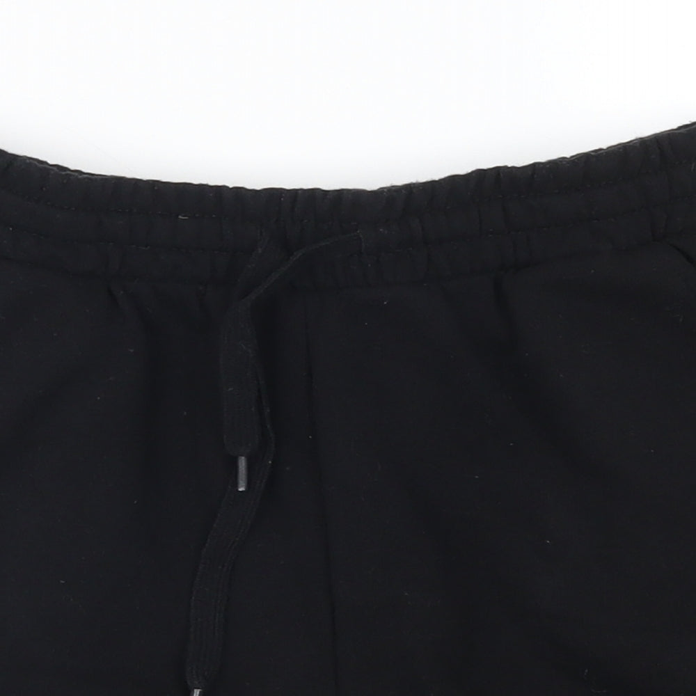 H&M Girls Black   Sweat Shorts Size 15 Years