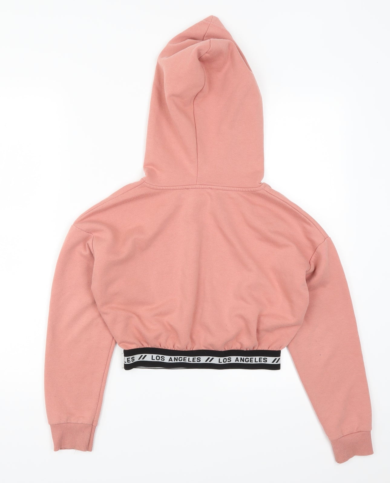New Look Girls Pink   Pullover Hoodie Size 10-11 Years  - West Coast LA