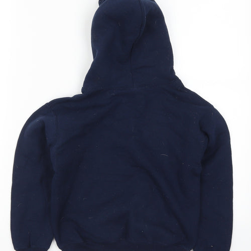 Gildan Boys Blue   Pullover Hoodie Size S