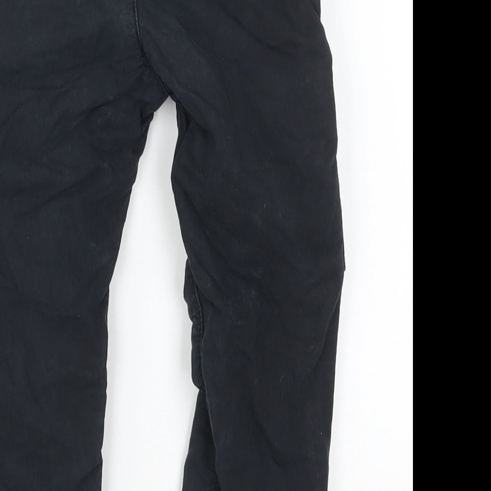 Stone Island Boys Black   Cargo Trousers Size 2 Years