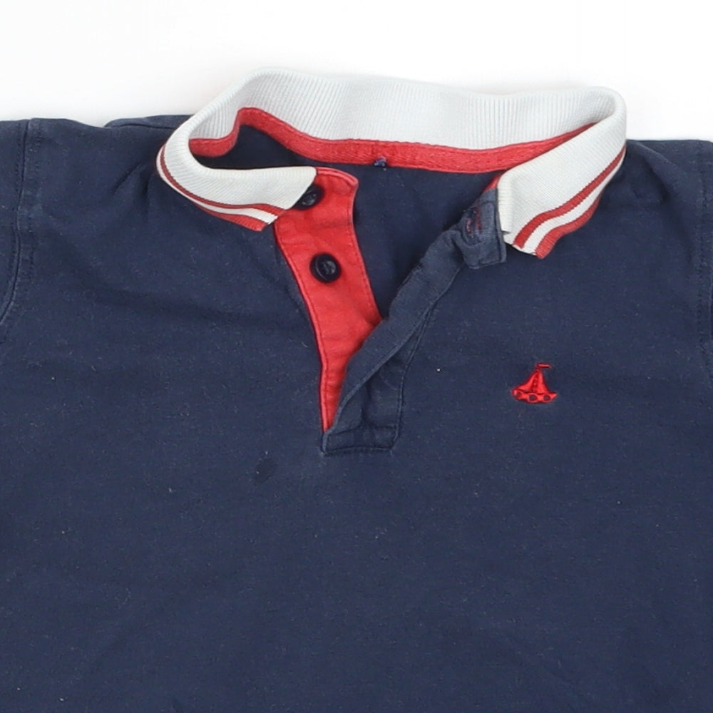 George Boys Blue   Basic Polo Size 2-3 Years