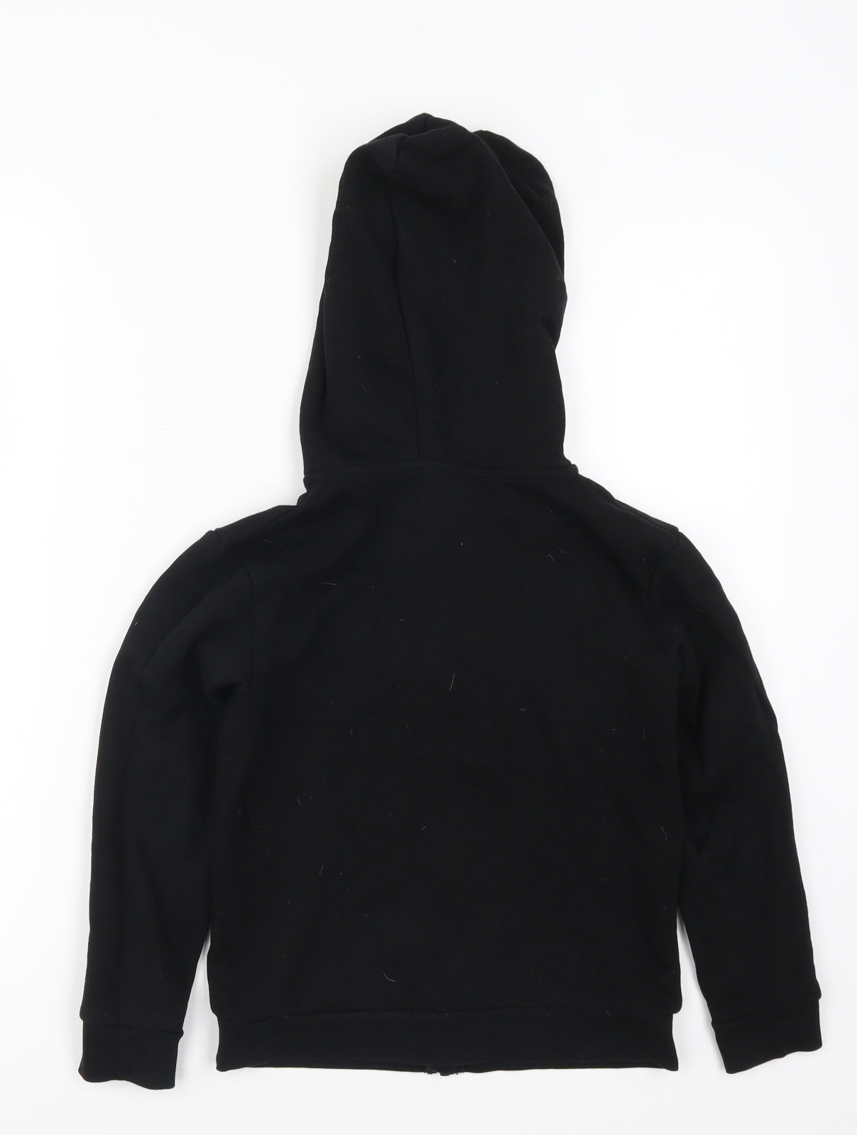 River Island Boys Black   Full Zip Hoodie Size 7-8 Years