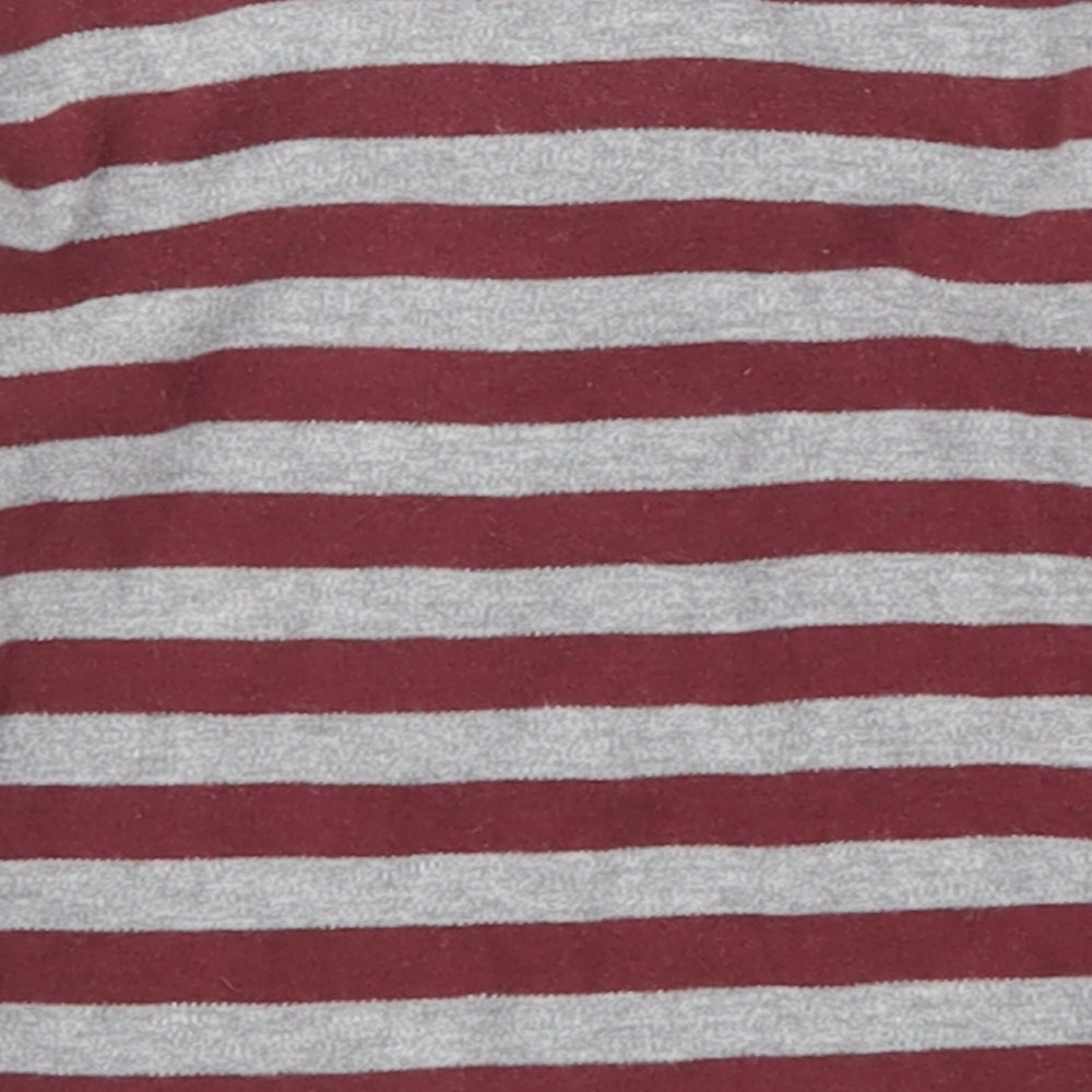 George Boys Red Striped  Basic T-Shirt Size 6-9 Months