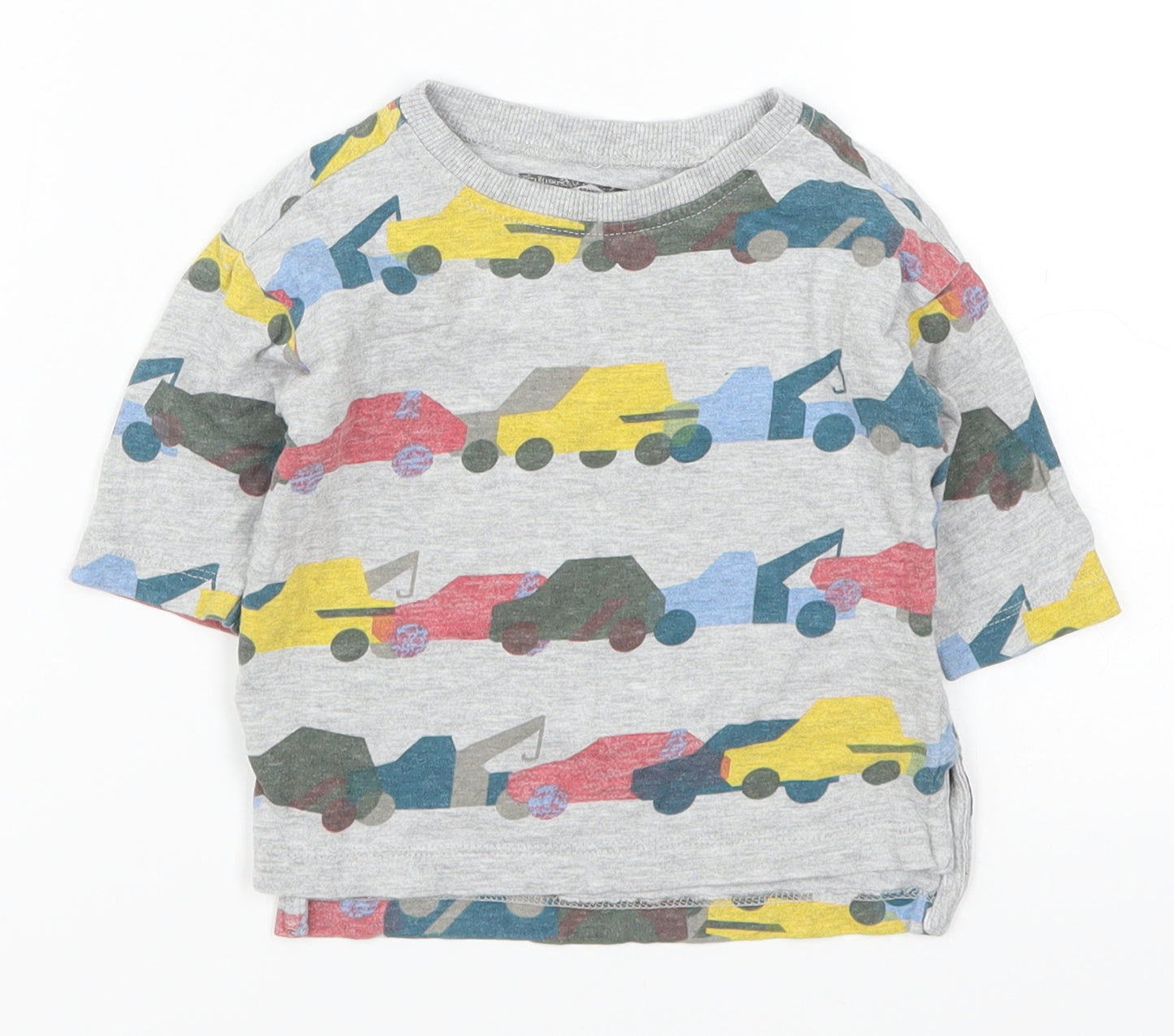 NEXT Boys Multicoloured   Basic T-Shirt Size 3-6 Months  - Cars