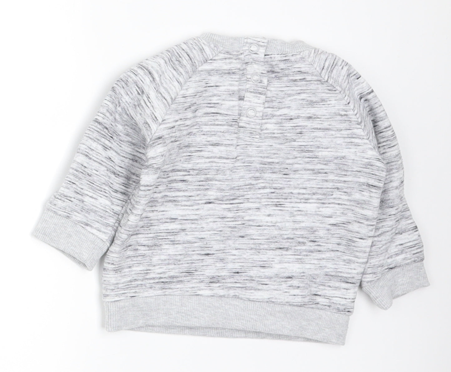 Disney Boys Grey   Basic T-Shirt Size 3-6 Months  - Mickey Mouse