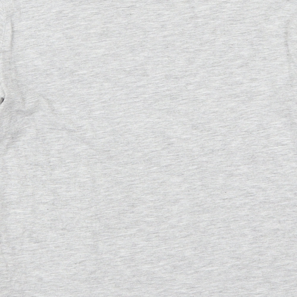 H&M Girls Grey   Basic T-Shirt Size 7-8 Years