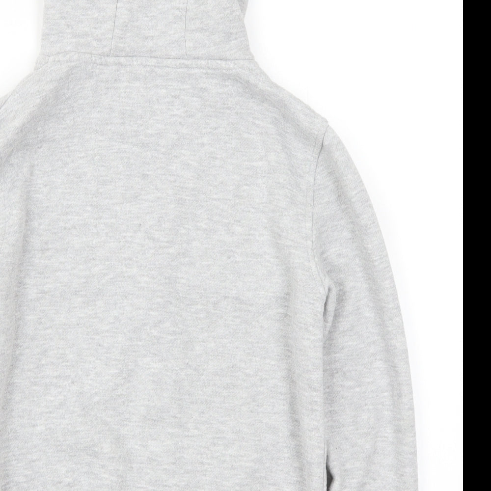 Primark Girls Grey   Full Zip Hoodie Size 10-11 Years