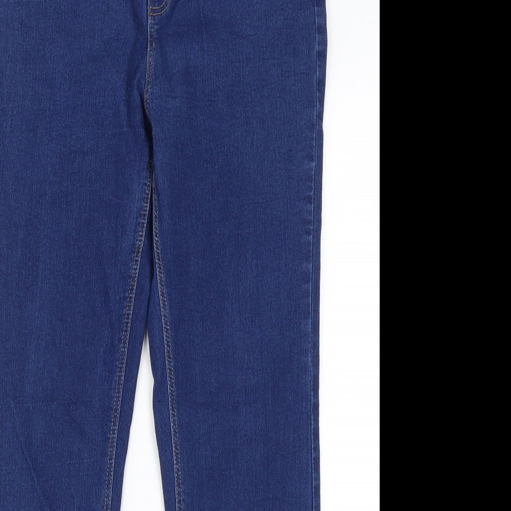 George Womens Blue  Denim Bootcut Jeans Size 14 L26 in
