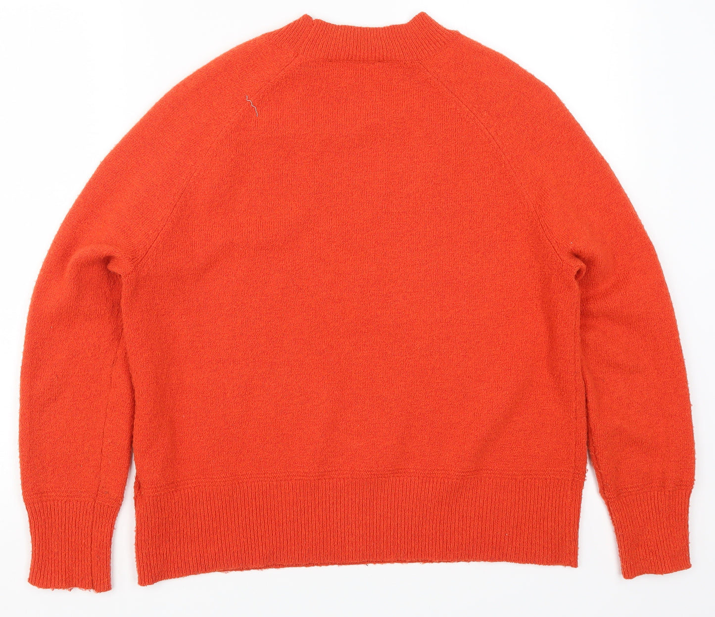 Oasis Womens Red  Knit Pullover Jumper Size S
