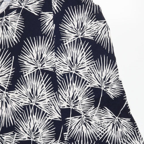 Gap Womens Blue Floral  Tank Dress  Size M