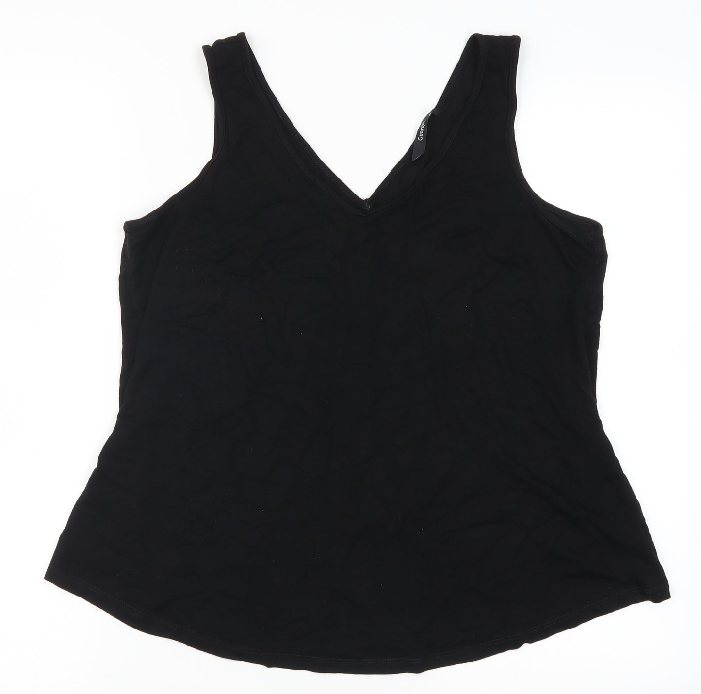 George Womens Black   Basic Tank Size 10