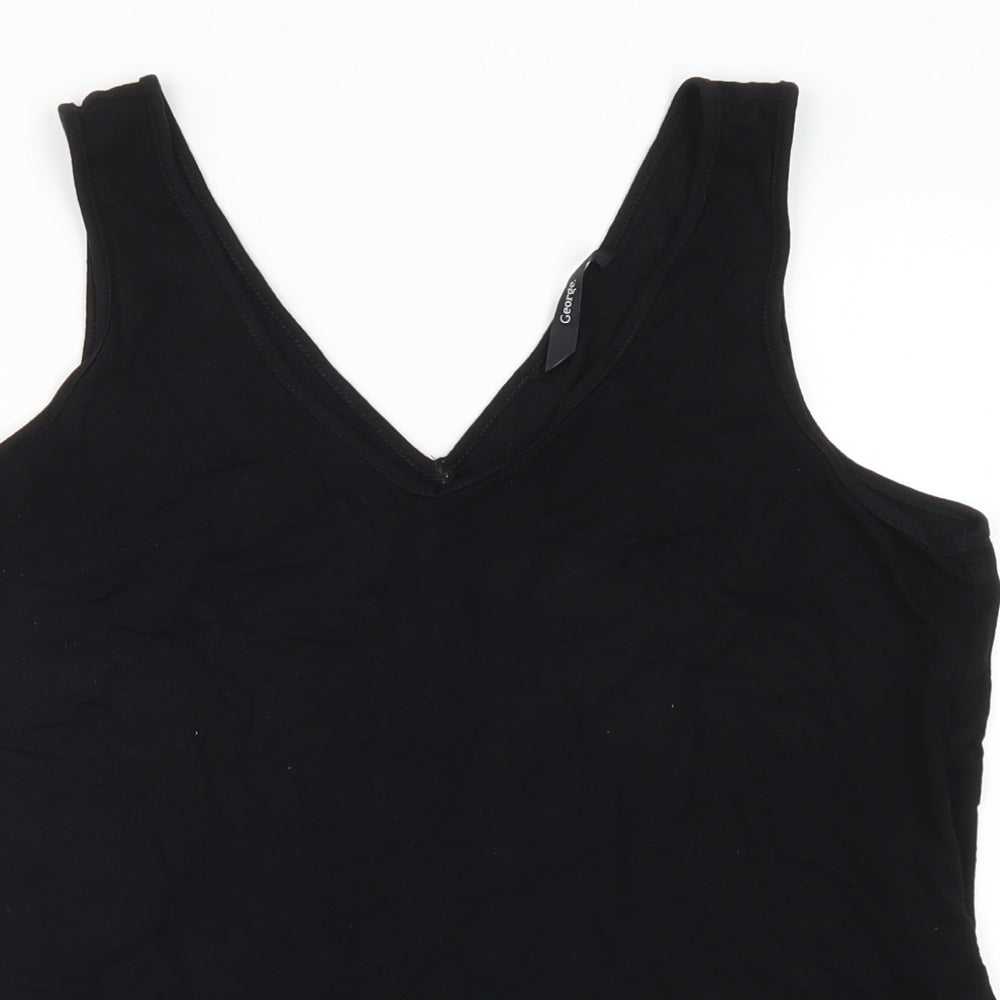 George Womens Black   Basic Tank Size 10