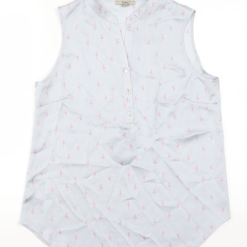 En Garde Womens Grey   Top Pyjama Set Size 12  - Ballerinas