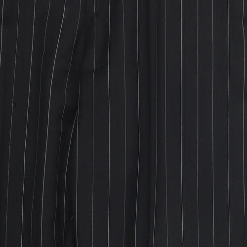 Ben Sherman Mens Black Striped  Trousers  Size 36 L29 in