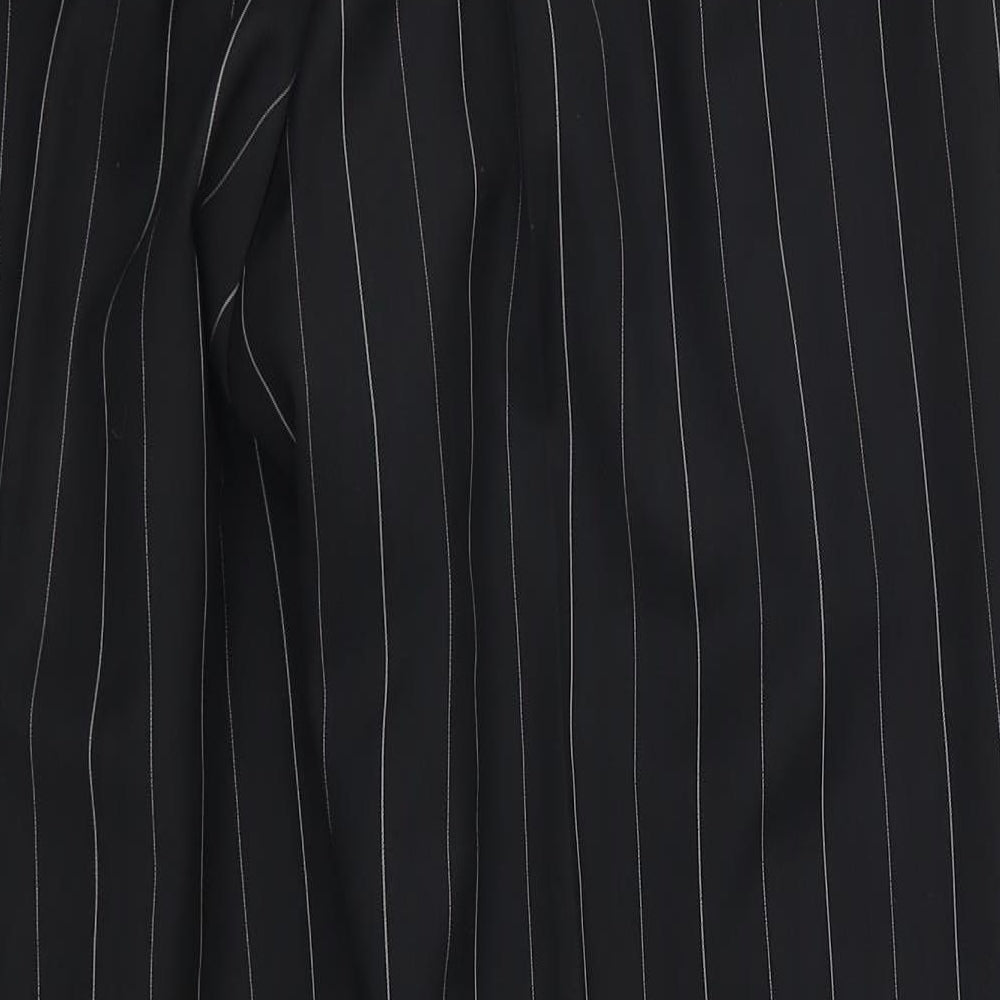 Ben Sherman Mens Black Striped  Trousers  Size 36 L29 in