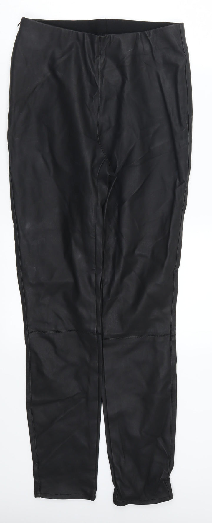 New Look Womens Black Trousers Size 10 L28 in