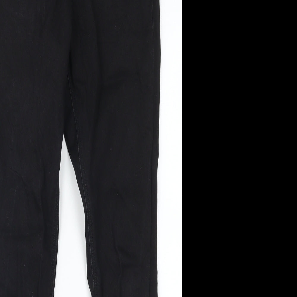 George Womens Black  Denim Skinny Jeans Size 10 L28 in