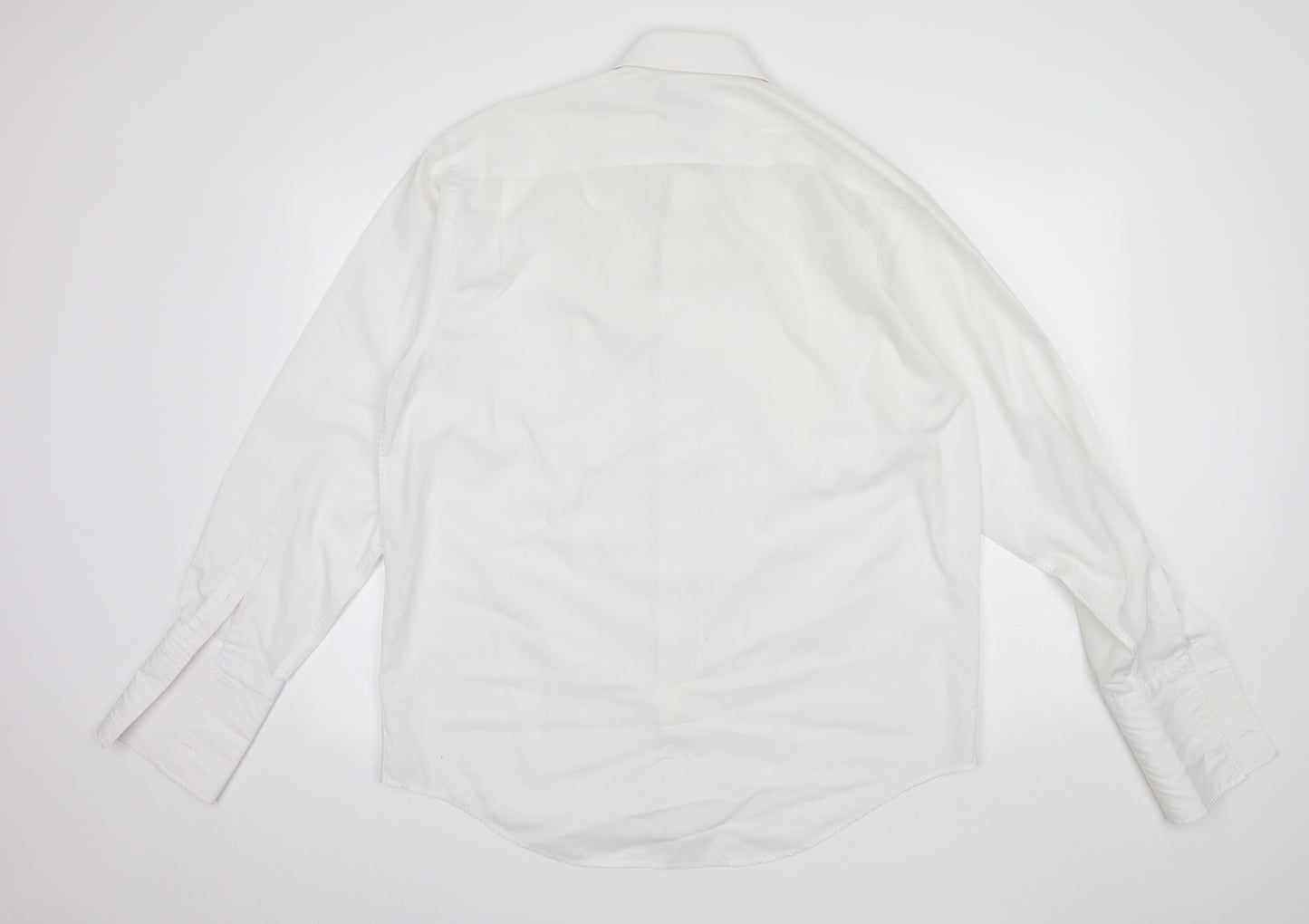 Moss Bros Mens White    Dress Shirt Size 16.5