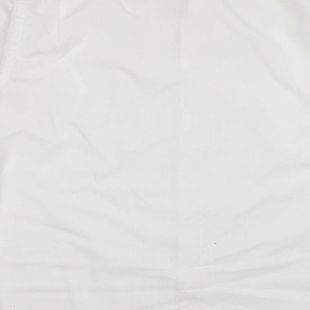 Moss Bros Mens White    Dress Shirt Size 16.5