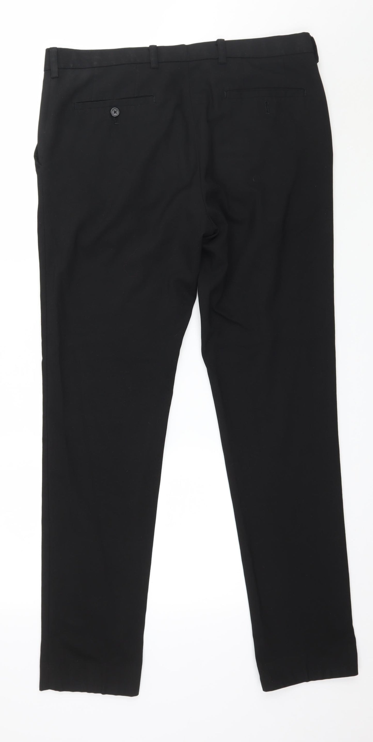 NEXT Mens Black   Trousers  Size 34 in L33 in