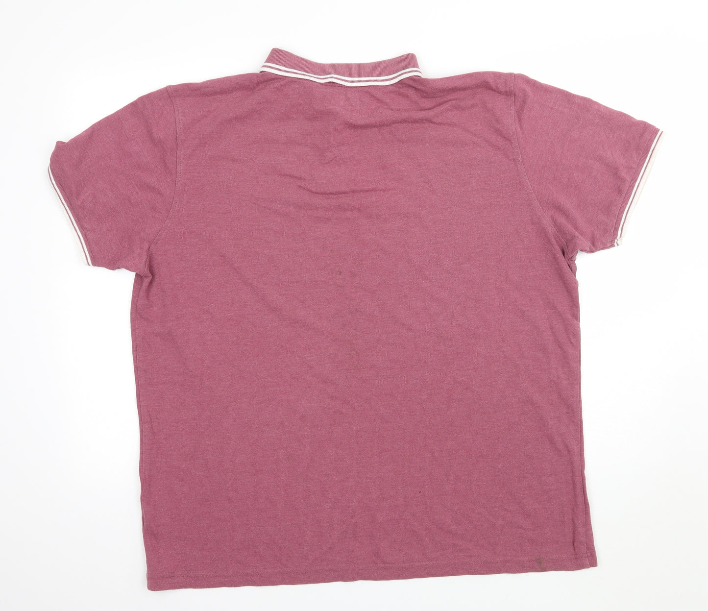 Cedar Wood State Mens Pink  Jersey  Polo Size 2XL