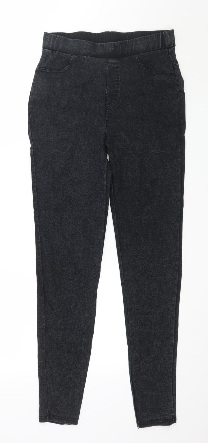 Preworn Womens Blue Denim Jegging Jeans Size L L28 in